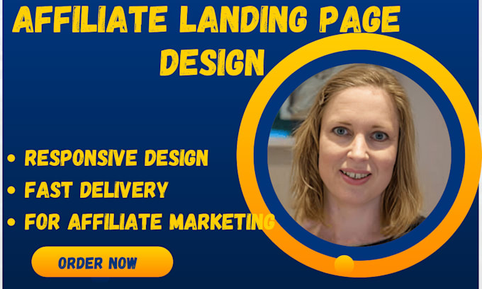 Gig Preview - Build highly converting wordpress landing page for affiliate marketing