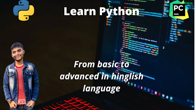 Gig Preview - Help you learn python coding easily in hinglish