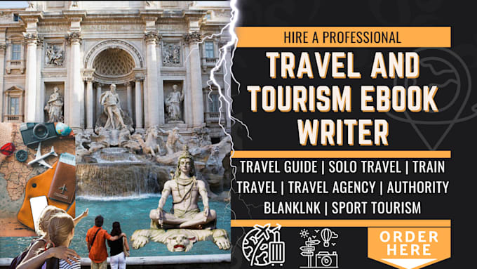 Bestseller - write travel and tourism article, ebook, travel guild, solo travel, train travel