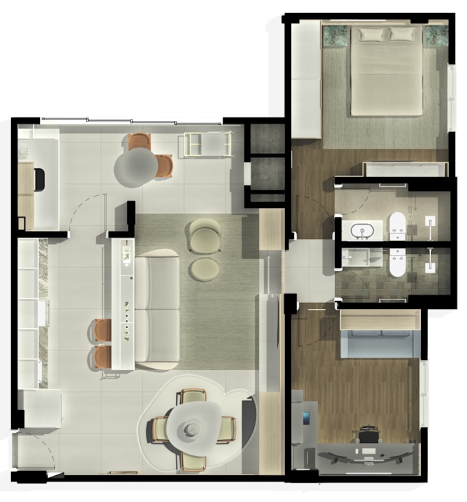 Gig Preview - Redraw your floor plans for real estate