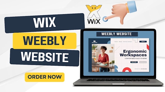 Gig Preview - Design and redesign your wix and weebly website