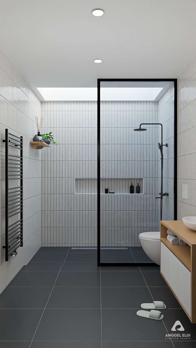 Gig Preview - Create 3d design bathroom