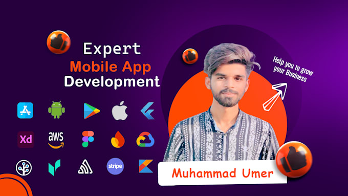 Gig Preview - Be your expert mobile app developer using flutter for custom ios and android app