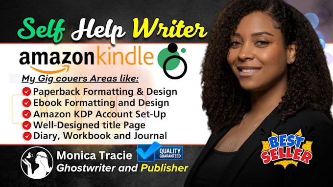 Gig Preview - Be ghostwriter on self help ebook, workbook journal, diary, planner, checklist