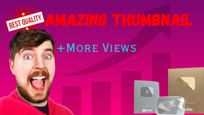 Gig Preview - Design amazing youtube thumbnail