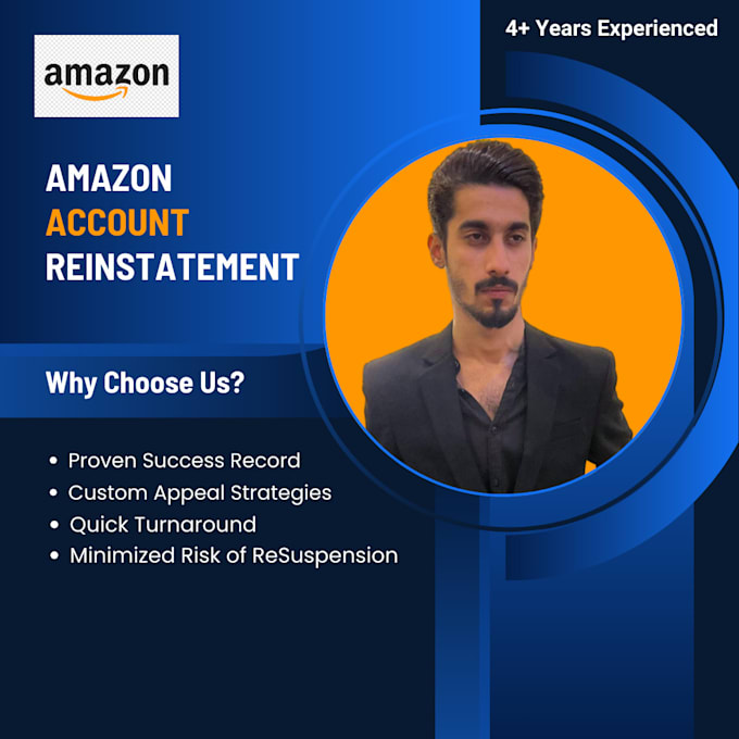 Gig Preview - Get your amazon account reinstated expert reinstatement services