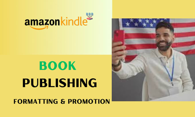 Gig Preview - Do book publishing, book formatting and publish book on amazon kdp