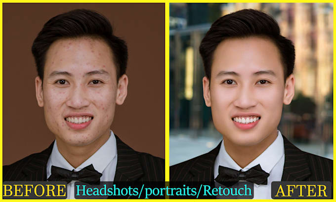 Gig Preview - Professionally retouch headshots, portraits, fashion, beauty