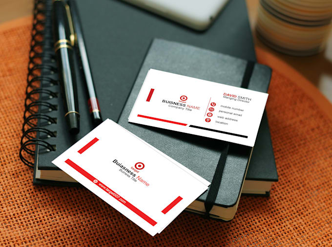 Gig Preview - Design a modern, minimalist corporate identity business card and thank you card