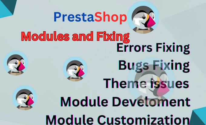 Gig Preview - Fix any prestashop  bug error issues and develop module