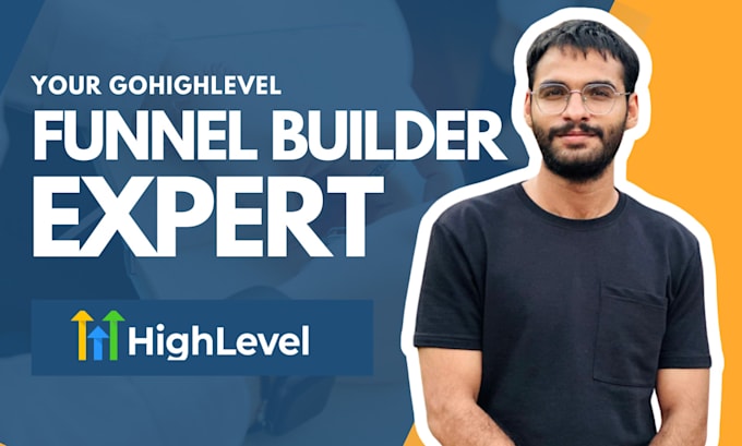 Gig Preview - Be your gohighlevel landing page builder expert