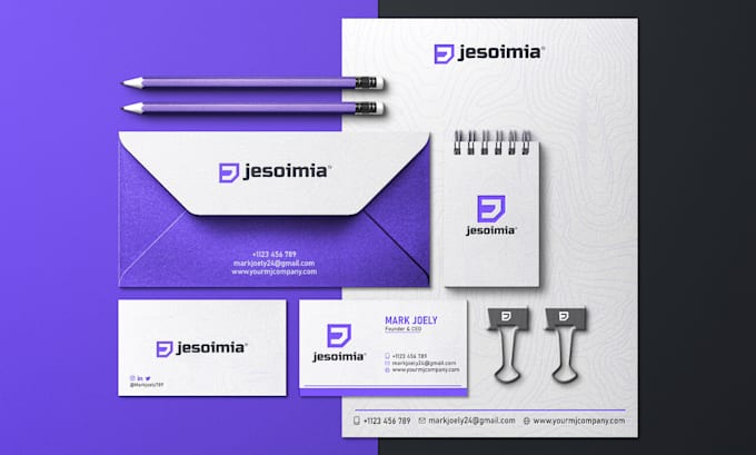 Gig Preview - Create minimal business card, letterhead and full stationery design in 12h