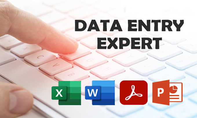 Bestseller - do data entry, copy paste, web research, PDF to excel