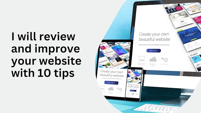 Bestseller - review and improve your website with 10 tips