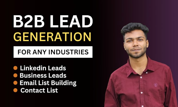 Bestseller - do b2b lead generation business leads targeted b2b leads prospect email list