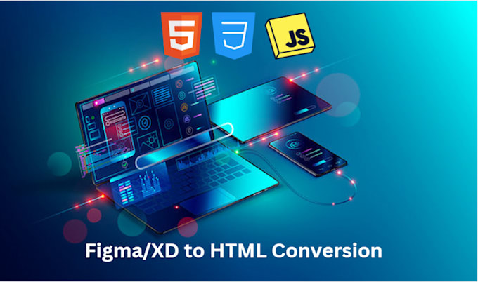 Bestseller - convert figma and xd designs to pixel perfect responsive HTML CSS code