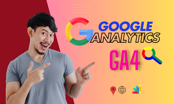 Gig Preview - Setup google analytics 4, ga4 ecommerce tracking