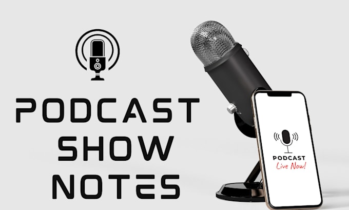 Bestseller - create show notes of your podcast