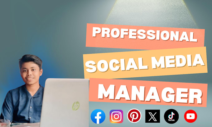 Gig Preview - Be your pro social media marketing expert and your assistant