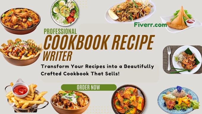 Gig Preview - Create cookbook, meal plans, recipes ebook pdf editable canva template food blog