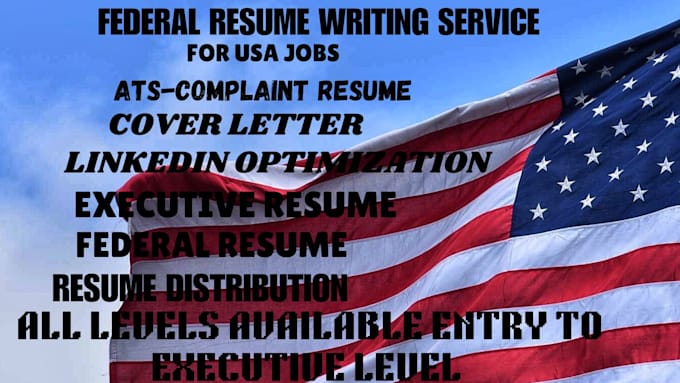 Gig Preview - Craft expert federal resume writing  get hired today