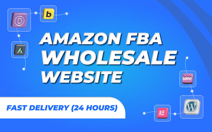 Gig Preview - Do amazon fba wholesale website, walmart approval website or ecommerce website