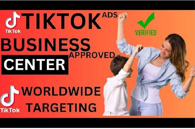 Gig Preview - Create worldwide tiktok ads account, and setup campaign tiktok agency account