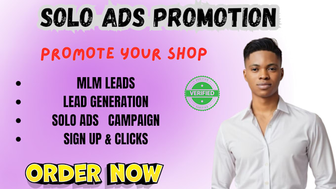 Gig Preview - Email campaigns, affiliate marketing, MLM leads, solo ads, solo ads campaign