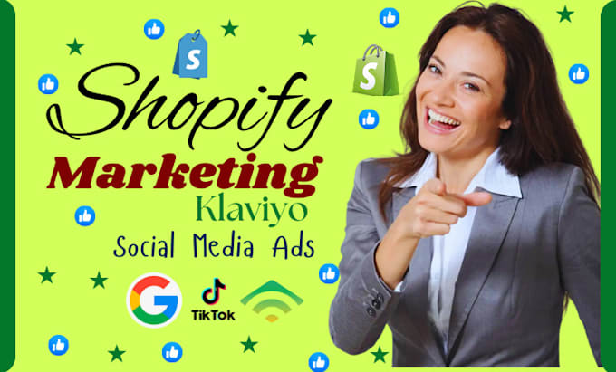 Gig Preview - Shopify marketing shopify promotion shopify marketing to drive sales