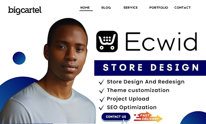 Gig Preview - Ecwid and big cartel online store, design ecwid and big cartel website