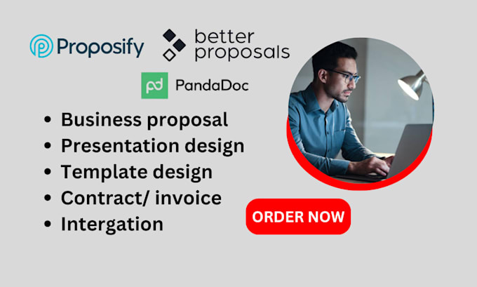 Gig Preview - Design pandadoc proposal template proposify better proposal