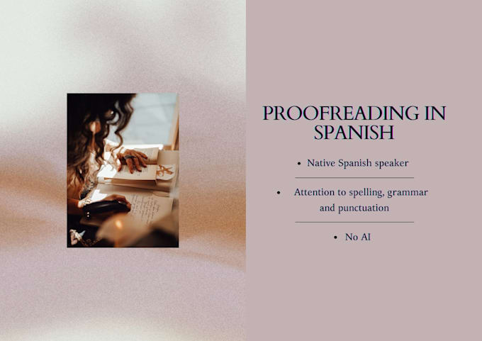 Bestseller - proofread texts of any kind in spanish