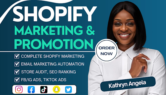 Bestseller - build shopify marketing shopify promotion to boost shopify ecommerce sales