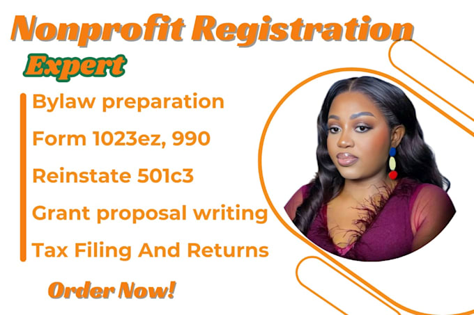 Bestseller - file your 501c3 paperwork nonprofit registration bylaw grant reinstate nonprofit