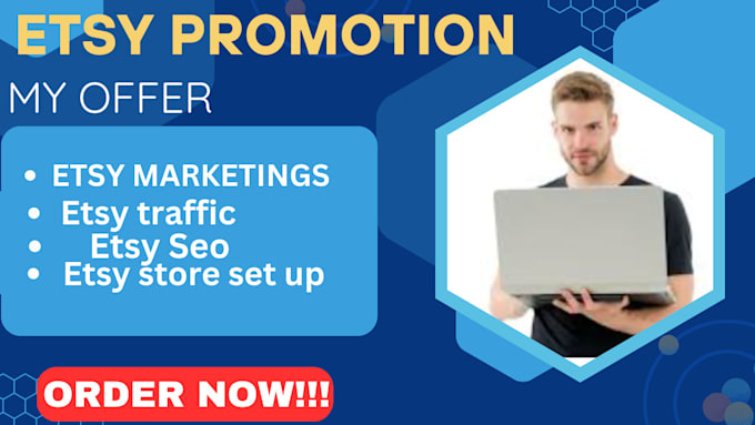 Gig Preview - Promote etsy ebay amazon shopify ecommerce marketing sales traffic campaign