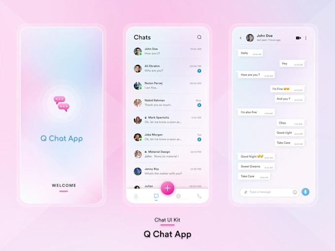 Gig Preview - Develop messaging chat app, vpn app, dating app for your project