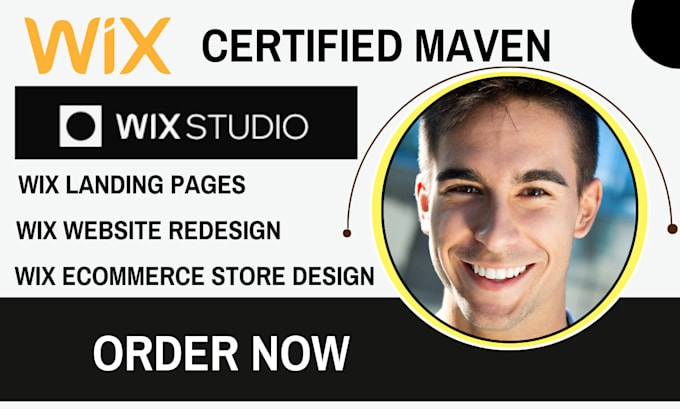 Gig Preview - Do wix landing page wix design and redesign wix online store