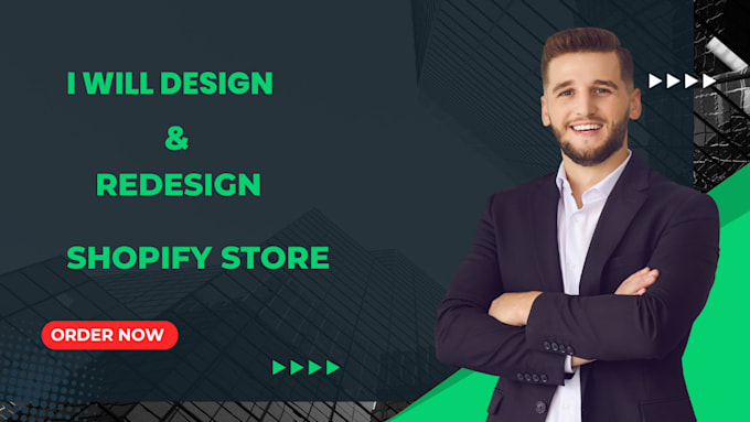 Gig Preview - Do shopify store design shopify marketing shopify dropshipping