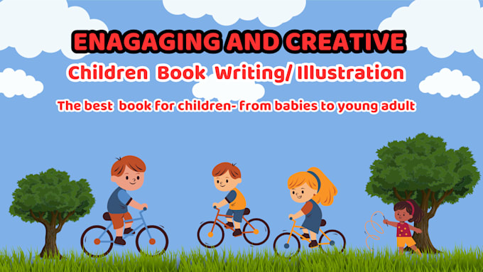 Gig Preview - Ghostwrite edit fun engaging moral children story kids book writer ebook writing