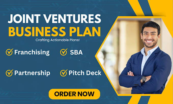 Gig Preview - Do joint partnership franchise venture startup shareholders business plans sba