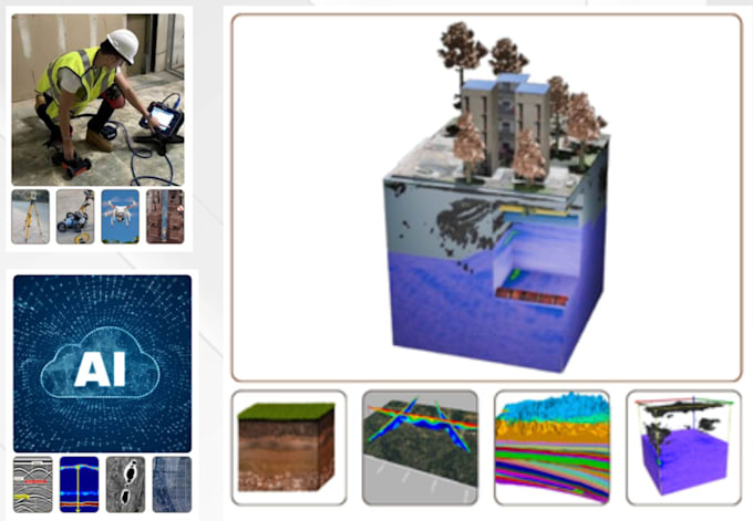 Gig Preview - Build 3d visualizations for geotech projects