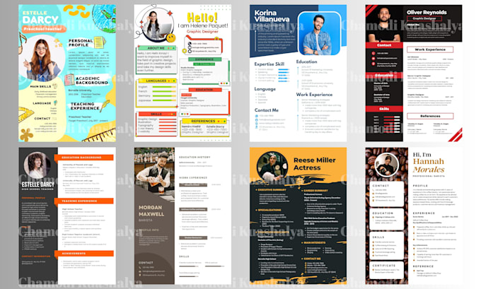 Gig Preview - Make impressive professional resume design and cv design