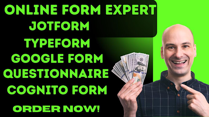 Bestseller - create cognito online forms jotform typeform google forms fill online survey