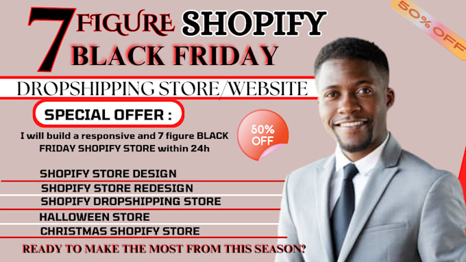 Bestseller - do black friday shopify store, black friday shopify store redesign