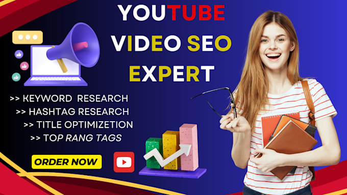 Bestseller - do best youtube video SEO expert and optimization organic channel growth