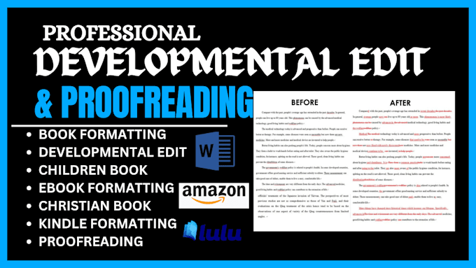 Gig Preview - Developmental book edit and proofread your christian book fiction novel, fantasy