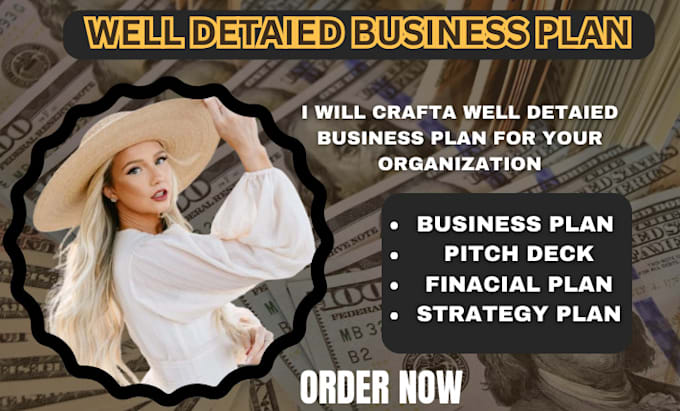 Gig Preview - Craft detailed business plan for startups, investor business plan, nonprofit