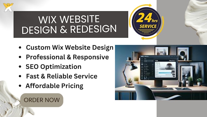 Gig Preview - Build wix website design wix website redesign wix website design wix redesign