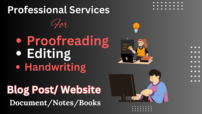 Gig Preview - Proofread your website to ensure perfect written english