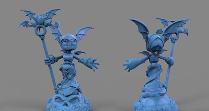 Gig Preview - Digital sculpt 3d model from photo,3d toy prototype model,3d printing stl,zbrush